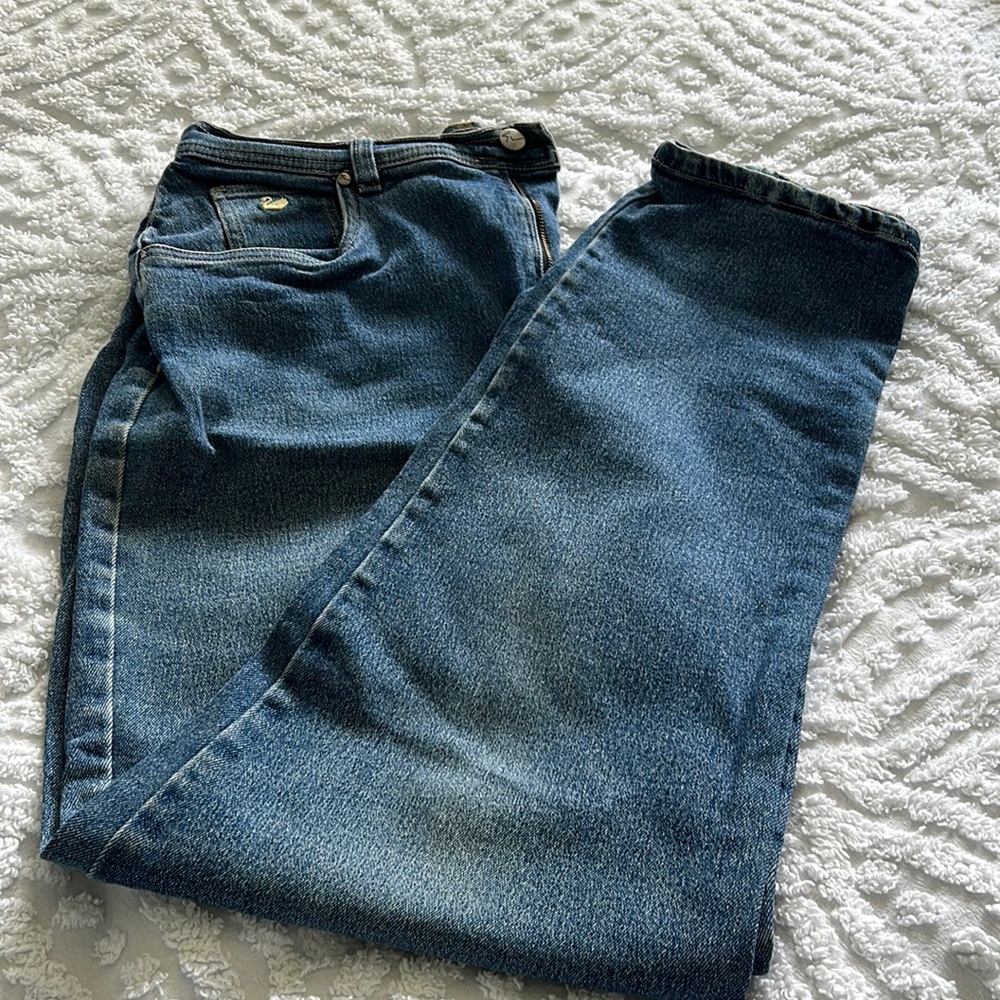 Gloria Vanderbilt Classic Dark Blue High-Rise Jeans